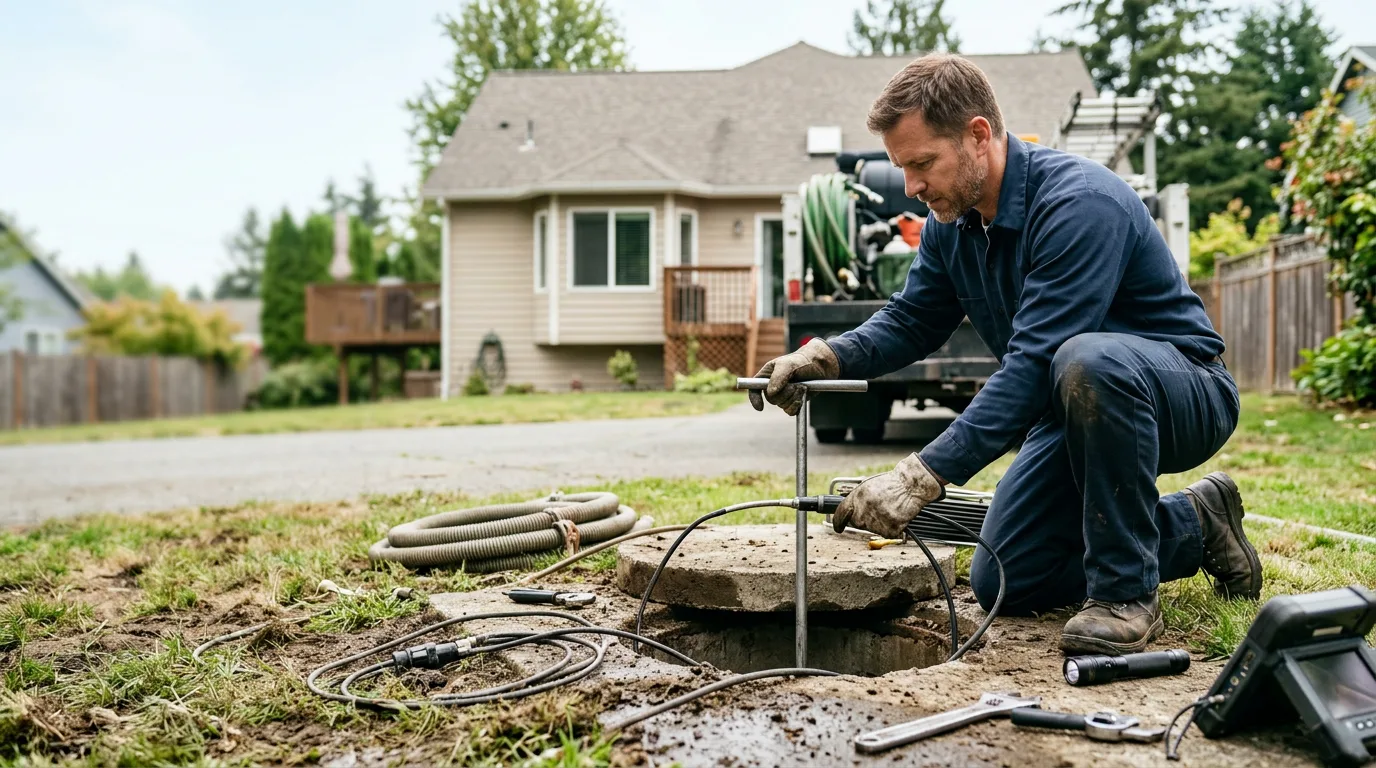 Septic Tank Pumping in Mackinaw City, MI